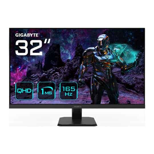 Gigabyte 31.5" GS32Q QHD 165Hz FreeSync Premium IPS Gaming Monitor